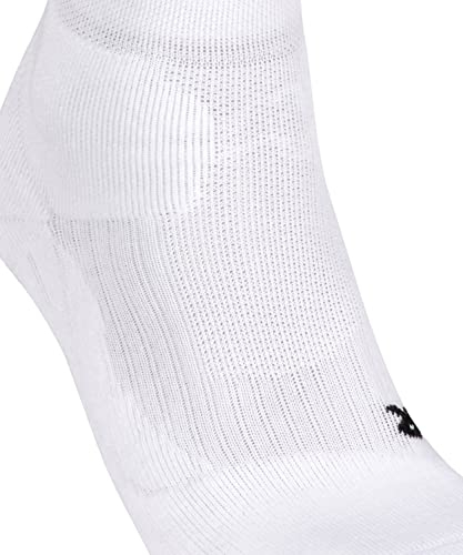 FALKE Damen Tennissocken TE2 Short W Sso Baumwolle Funktionsmaterial antiblasen 1 Paar, Weiß White 2000, 37-38
