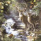 20 Servietten Deers on a Creek - Hirsche am Bach 33x33cm