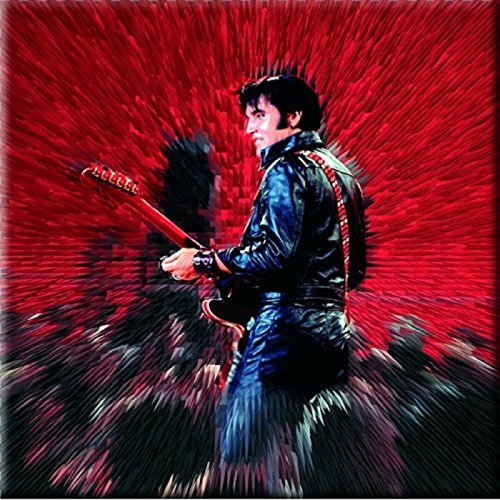 Elvis Presley Kühlschrankmagnet Shine Nue offiziell 76mm x 76mm One Size