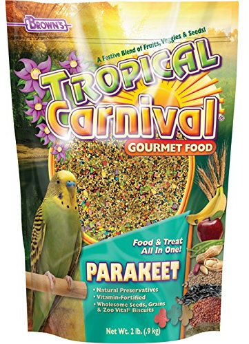 Tropical Carnival Parakeet Food - 2 lbs
