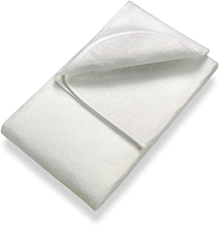 SETEX Matratzenunterlage, Polyester, Matratzenschoner zum Auflegen auf Lattenroste, 90 x 190 cm, Weiß
