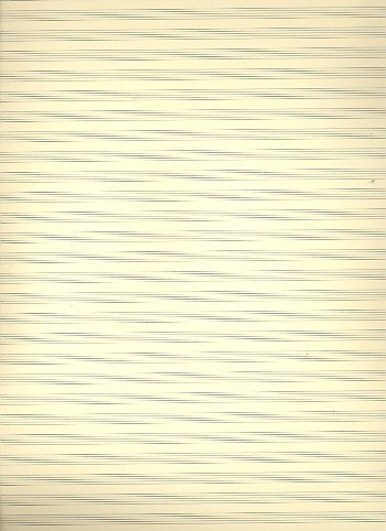 Notenpapier DIN A3 hoch 36 Systeme (5 Bögen)