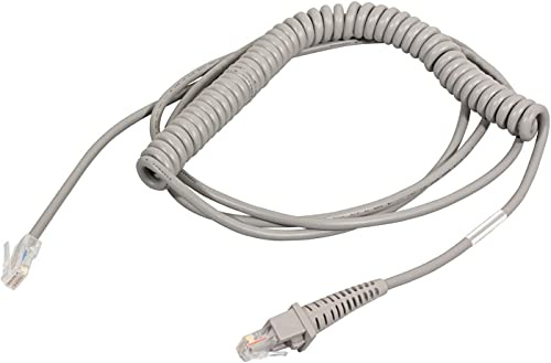 Datalogic – Kabel seriell – RJ-45 (10-polig) (M) – 3,7 m – für Gryphon I GD4110, GD4130; Magellan 95 x x; QuickScan I QD2110, QD2130