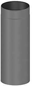 Ofenrohr/Kaminrohr/Rauchrohr mit 500 mm Länge und 150mm Durchmesser, grau