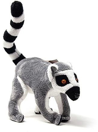 Cornelissen Stofftier Katta 33 cm mit Schwanz Kuscheltier, Plüschtier, Lemur
