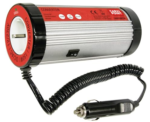 Carpoint Auto-Wechselrichter DC/AC 12>230V Becherhalter-Modell