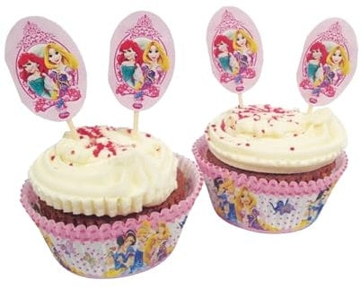 Amscan Princess Cup Cake Case Kit Party Accessory