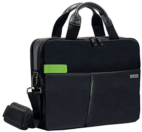 Leitz, Business Laptop-Tasche für 13.3 Zoll Laptop oder Ultrabook, Smart Traveller, Complete, Schwarz, 60390095