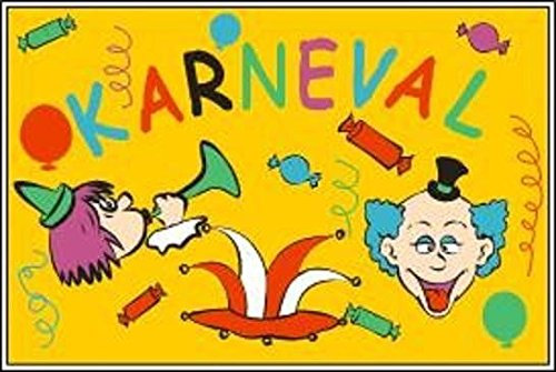 U24 Fahne Flagge Karneval Fasching Fastenacht 90 x 150 cm