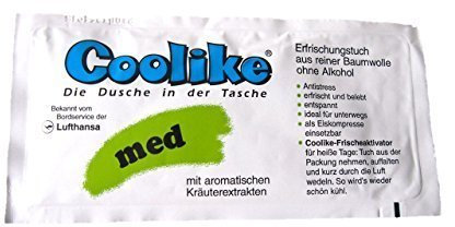 COOLIKE Feucht Tücher med. Heilpfl.Öl 5 Stück