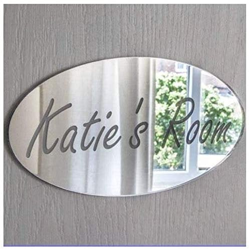 Laserables Personalised Door Name Plaque Boy or Girls Bedroom Room