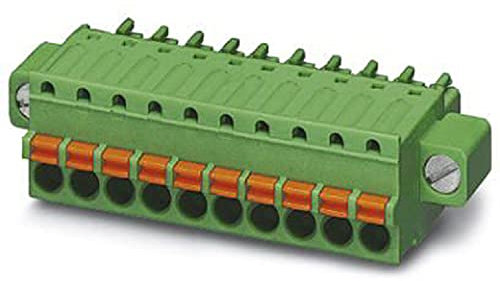 PHOENIX CONTACT FK-MCP 1,5/11-STF-3,81 Leiterplattenstecker, Nennquerschnitt 1,5 mm², Grün, Anzahl der Anschlüsse 11, Artikelfamilie FK-MCP 1,5/..-STF, Rastermaß 3,81 mm, 50 Stück