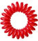 Invisibobble Zopfgummi raspberry red, 1er Pack, (1x 3 Stück)