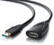 CSL - Cable repetidor de extensión 5 m Metros USB 3.2 Activo con amplificación de señal - Amplificador de señal repetidor - USB 3.0 Super Speed - Negro