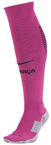 Nike FC Barcelona H/A/G Stadium Sock – Calzini per Uomo, Uomo, FC Barcelona H/A/G Stadium Sock, Rosa (Vivid Rosa/Viola dinastia/Purple Dynasty), S