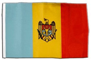 Flaggenfritze Flagge/Fahne Moldawien + gratis Sticker