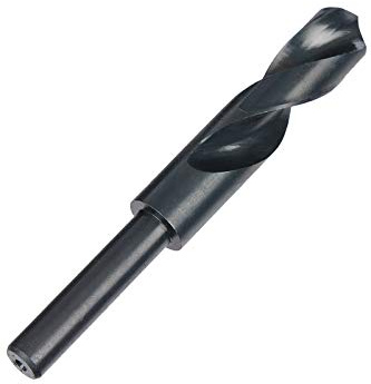 UK Drills Blacksmith Metric Drill Bits, HSS Drill Bit Cut through Cast Iron, Brass, Steel, Copper and More - 23.5x150mm