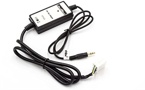 vhbw AUX Adapter Kabel KFZ Auto Radio kompatibel mit Honda Accord 2003-2011, City 2002-2011, Civic 2006-2011, CRV 2005-2011, Element 2003-2011, Fit 2002-2011