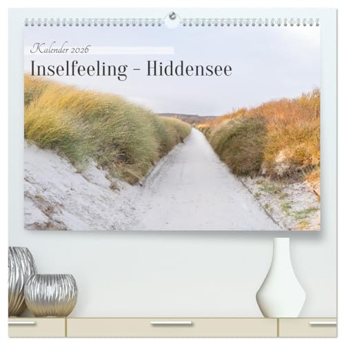 Inseelfeeling - Hiddensee (hochwertiger Premium Wandkalender 2026 DIN A2 quer), Kunstdruck in Hochglanz: Stimmungsvolle Bilder von der Insel Hiddensee (CALVENDO Natur)