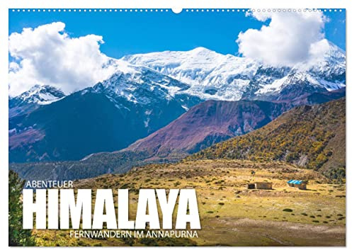 Abenteuer Himalaya - Fernwandern im Annapurna (Wandkalender 2026 DIN A2 quer), CALVENDO Monatskalender: Landschaftskalender zum Thema Himalaya (CALVENDO Orte)