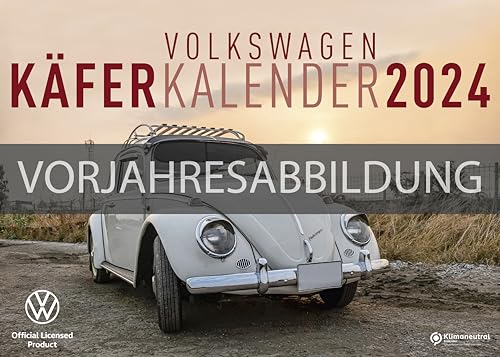 arti promotion - Volkswagen Käfer Kalender 2025 Wandkalender, 70x50cm, Kalender mit verschiedensten Abbildungen vom VW Käfer, der VW Klassiker im Großformat, mit Spiralbindung