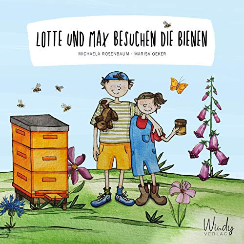 Lotte und Max besuchen die Bienen: Bilderbuch ab 4 Jahren. Wie entsteht Honig? Warum sind Bienen wichtig? Wie können wir Insekten schützen? Sachwissen für Kinder zum Vorlesen & selbst entdecken.