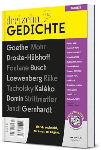 dreizehn +13 Gedichte: Lyrik zum Thema Familie