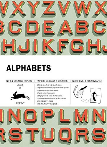 Alphabets: Gift & Creative Paper Book Vol. 88 (Gift & creative papers)