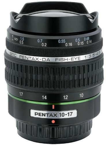 Pentax SMC-DA 10-17mm / f3,5-4,5 (IF) ED Objektiv (Fish Eye Zoom) für Pentax