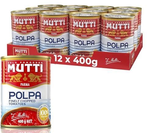 Mutti Finely Chopped Tomatoes 400g (Pack of 12)
