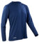 Spiro Herren Quick Dry Performance Langarm T-Shirt, Blau (navy), Größe L