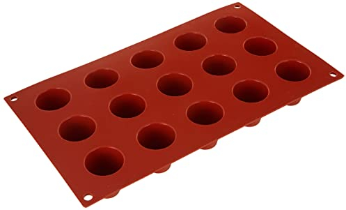 Silikomart 20.019.00.0065 Stampo in Silicone, Terracotta, 3.5 cm