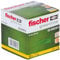 fischer Gasbetondübel GB Green 8, Dübel aus mind. 50 % nachwachsenden Rohstoffen zum Befestigen von Briefkastenanlagen, Elektroinstallationen uvm. in Porenbeton, 20 Stück