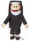 Sillypuppets Handpuppe Nonne 25''