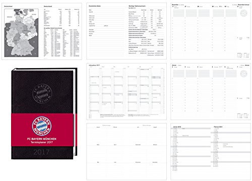 FC Bayern München Terminer A5 - Kalender 2017