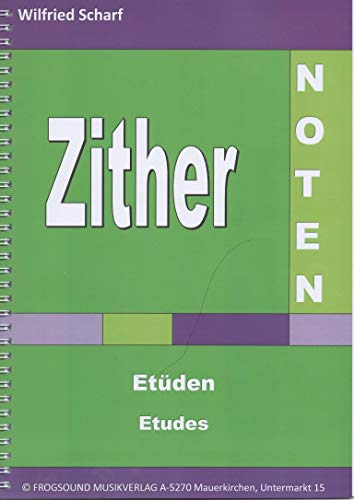 Zither-Noten: Etüden