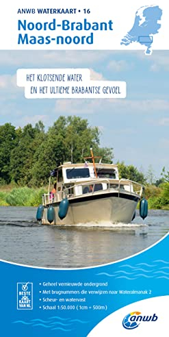 16 Noord-Brabant/Maas-Noord: Waterkaarten (ANWB Waterkaart, 16)