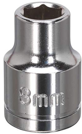 Siegen S0576 8mm 3/8Sq Drive WallDrive® Socket