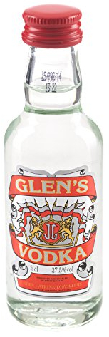 Glen's Plain Vodka 5cl Miniature
