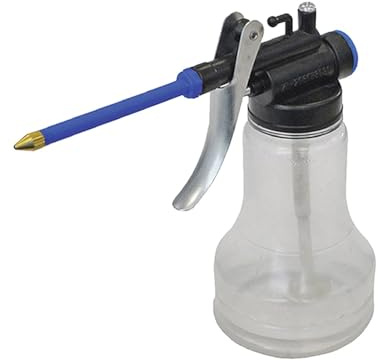 Oil Can Transparent Plastic 350ml