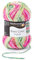 Schachenmayr Bravo Color 9801421-02123 wassermelone Handstrickgarn, Häkelgarn