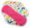 Petit Lulu 3er Pack Wiederverwendbare Menstruationsbinden (Classic), Waschbare Slipeinlagen, Stoffbinden (Größe: Slip, Standard, Ultra) (Katze, Slipeinlagen SLIP - 3 Stk)