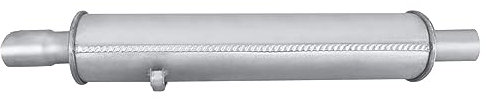 HELLA 8LC 366 023-711 Mittelschalldämpfer - Easy2Fit Kit - mitte - einteilig - Set mit Anbauteilen