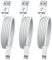 3Pack 1.8M iPhone Charger Cable [Apple MFi Certified] Long 6FT 2.4A USB to Lightning Charging Cord Fast Charger Wire for iPhone 14 13 12 11 Pro Max XS XR X SE 8 7 6, iPad, iPod etc