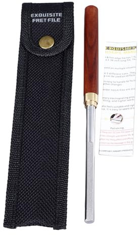 Lima per Tasti per Chitarra, Strumenti per Liuteria per Riparazione Chitarra, Coronatura dei Bordi, Medicazione per estremità, Mini Strumenti Portatili per Liuteria