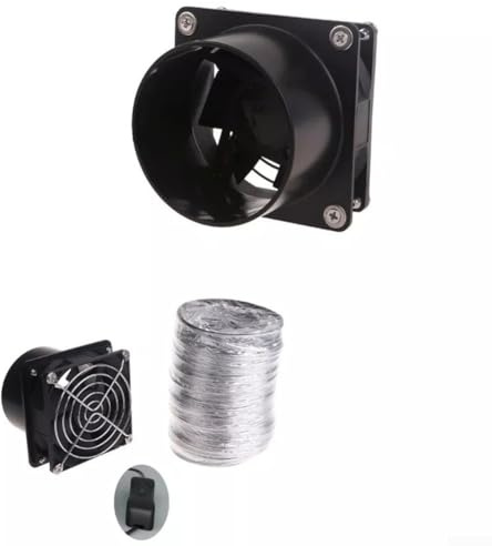 ZYWUOY USB Solder Fume Extractor Fan With 3 Duct Sizes, Efficient Ventilation(Fan plus 6m pipe)