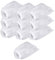 LOVIVER Lot de 10 Sacs filtrants pour aspirateur d'aquarium, Sacs filtrants de Rechange en Nylon pour Nettoyeur de Gravier d'aquarium, Sacs de Montage pour