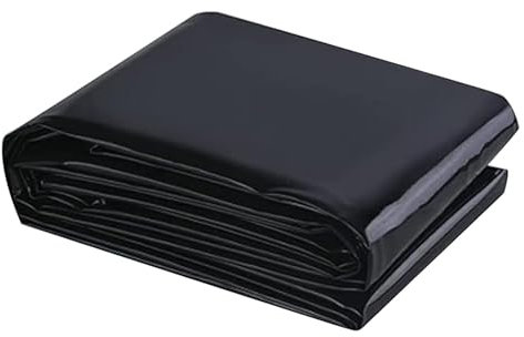 Revêtement de bassin à poissons renforcé pour jardin, piscine, aménagement paysager, bassin, tapis de sol pour bassin aquatique extérieur, 3 x 5 m, idéal pour les étangs de 4 x 6 m, 7 x 8 m, 8 x 10 m,