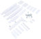 sparefixd Door Installation Kit to Fit Beko Fridge & Freezer