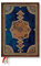 Paperblanks Flexi 12-Monatskalender 2024 Safawidisch Indigo, Day-at-a-Time - Midi (175 x 125), Englisch (Feiertage International)